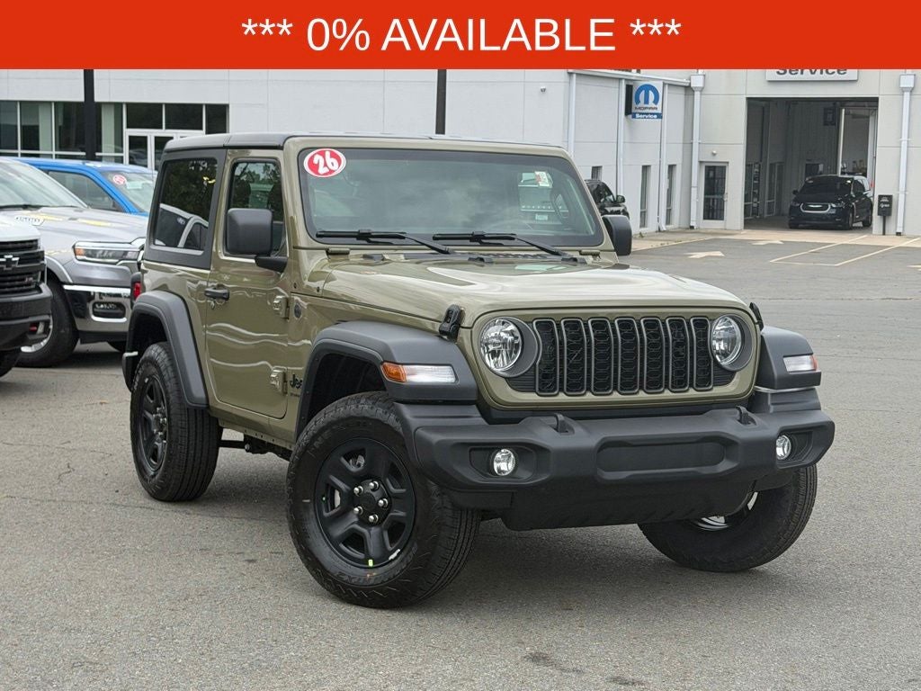 2026 Jeep Wrangler WRANGLER 2-DOOR SPORT