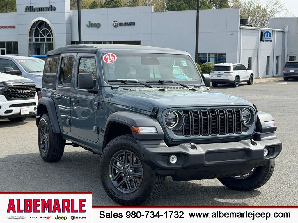 2026 Jeep Wrangler WRANGLER 4-DOOR SPORT S