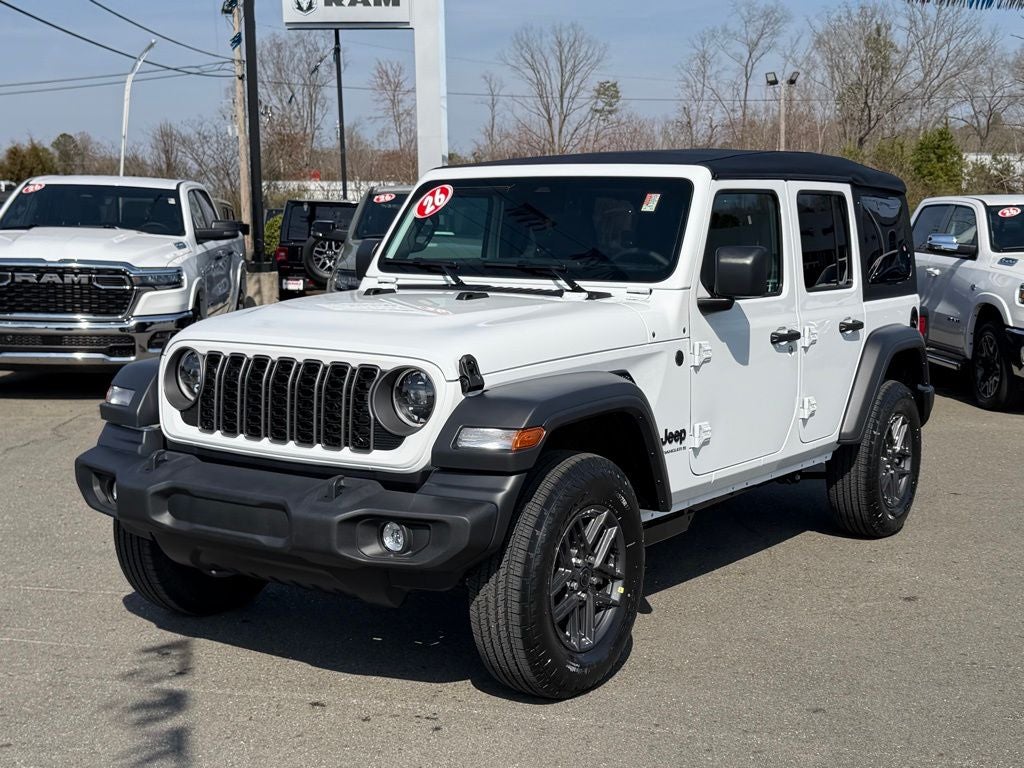 2026 Jeep Wrangler WRANGLER 4-DOOR SPORT S