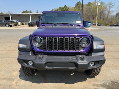 2026 Jeep Wrangler WRANGLER 4-DOOR SPORT S