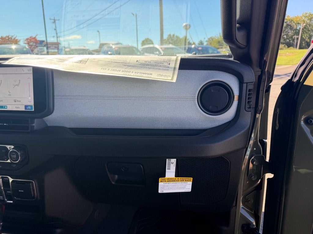 2027 Jeep Wrangler WRANGLER 4-DOOR SPORT S
