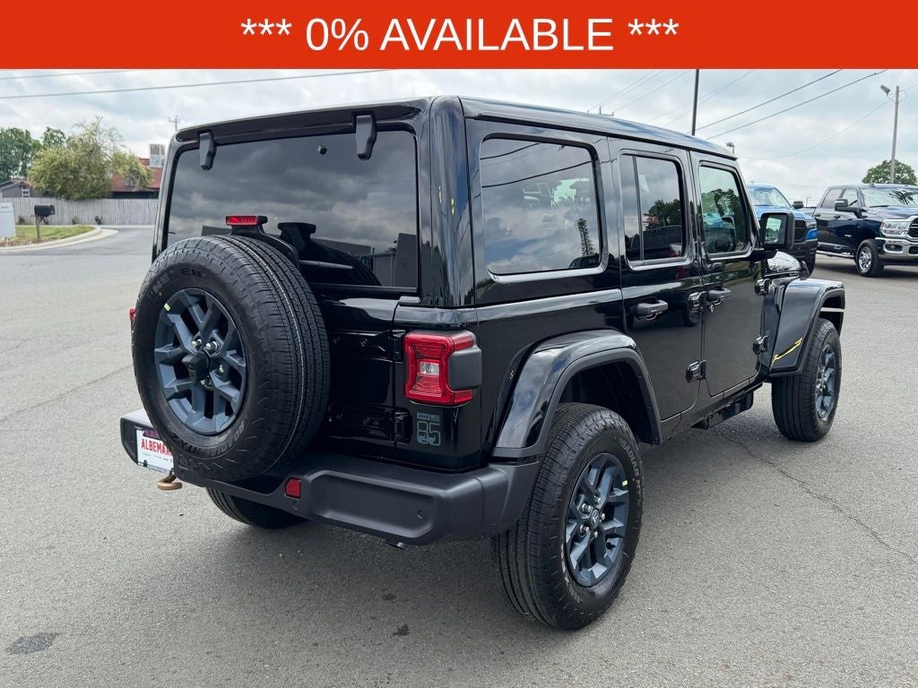 2026 Jeep Wrangler WRANGLER 4-DOOR 85TH ANNIVERSARY EDITION