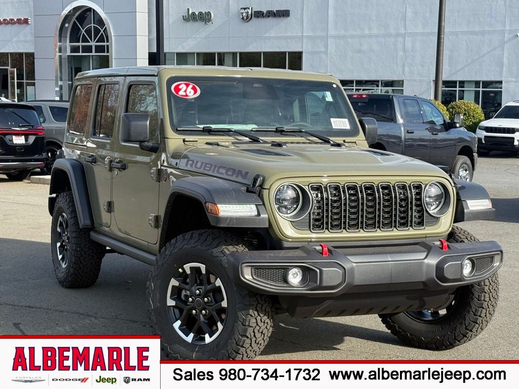 2026 Jeep Wrangler WRANGLER 4-DOOR RUBICON