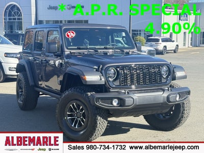 2026 Jeep Wrangler WRANGLER 4-DOOR WILLYS