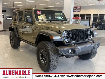 2026 Jeep Wrangler WRANGLER 4-DOOR WILLYS