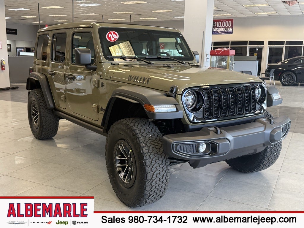 2026 Jeep Wrangler WRANGLER 4-DOOR WILLYS