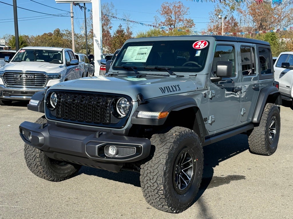 2026 Jeep Wrangler WRANGLER 4-DOOR WILLYS