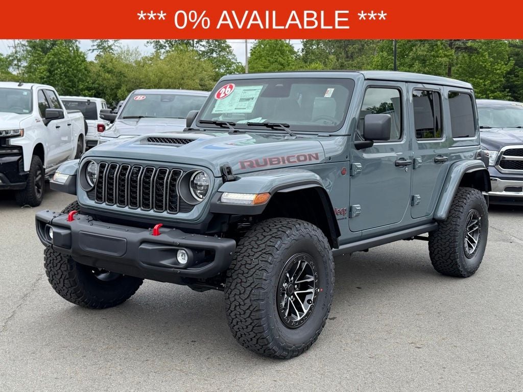 2026 Jeep Wrangler WRANGLER 4-DOOR RUBICON X