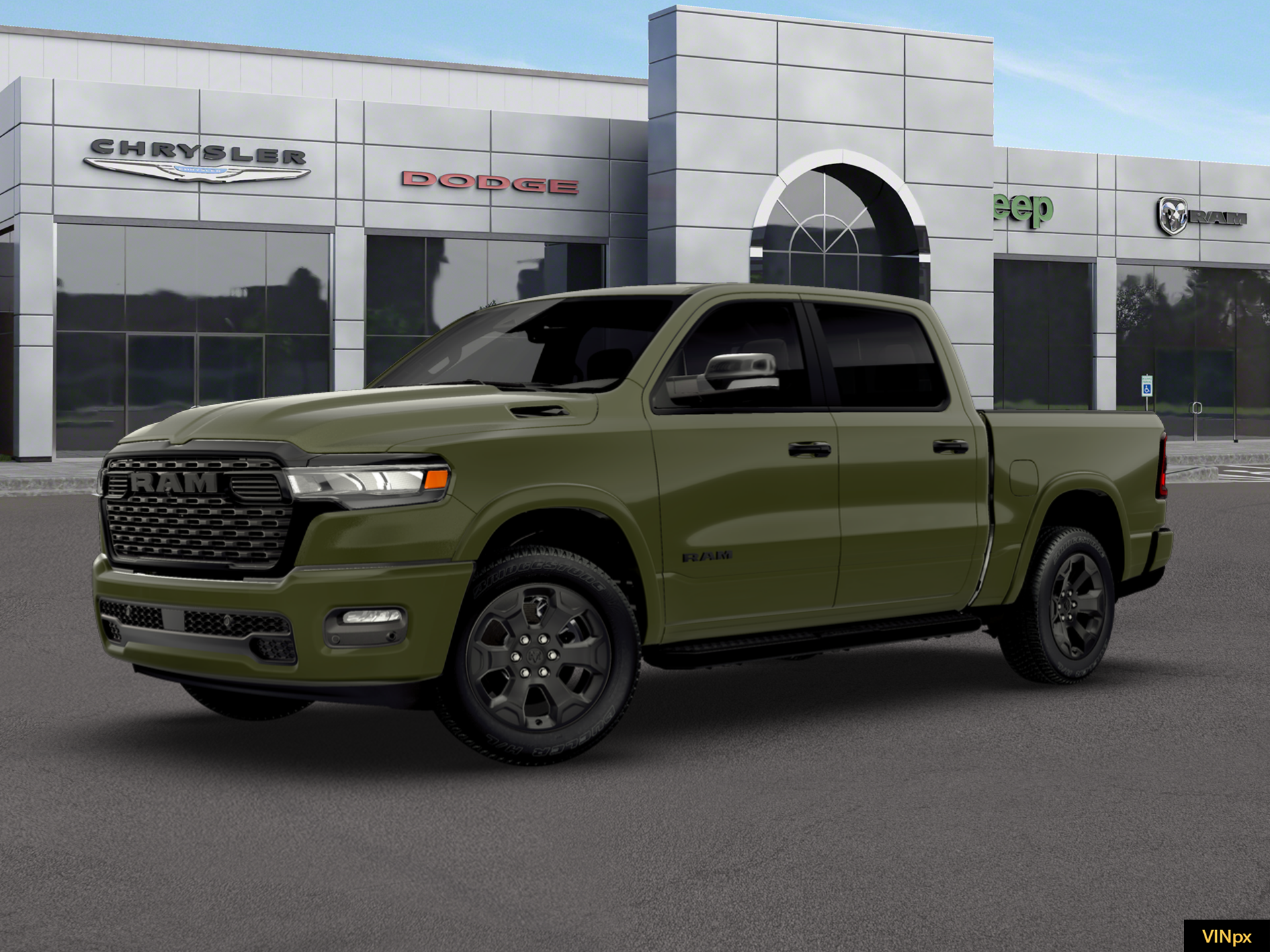 2026 RAM Ram 1500 RAM 1500 BIG HORN CREW CAB 4X4 5'7' BOX