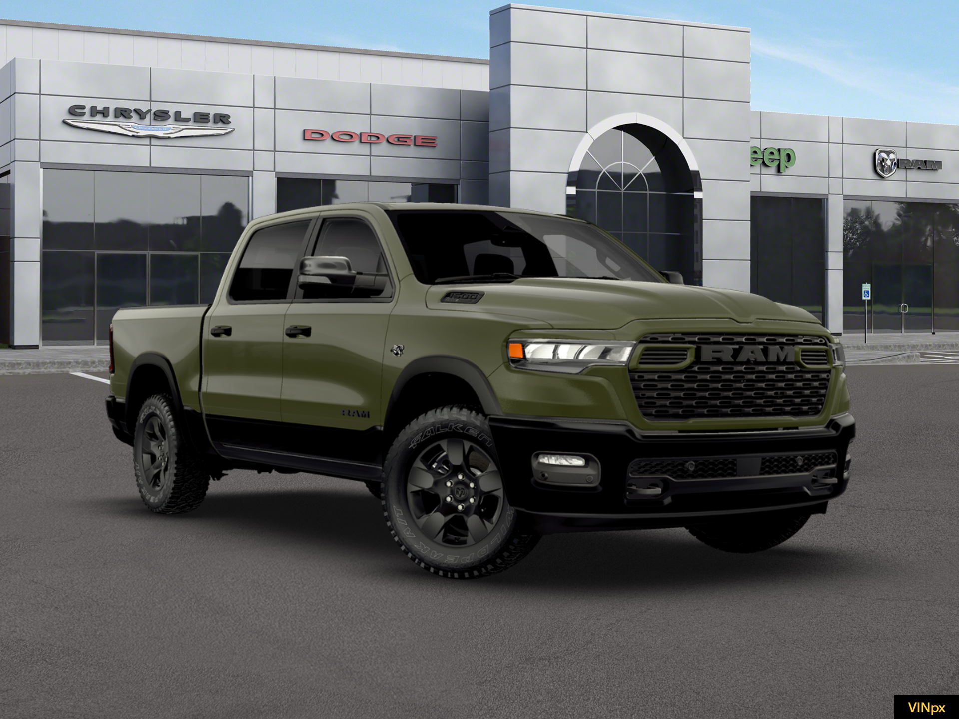 2026 RAM Ram 1500 RAM 1500 BIG HORN CREW CAB 4X4 5'7' BOX