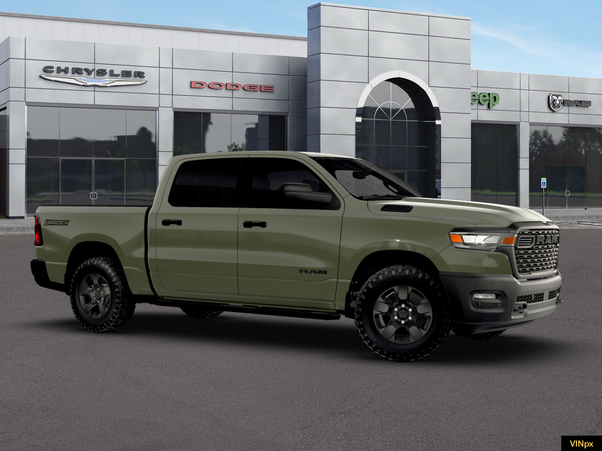 2026 RAM Ram 1500 RAM 1500 WARLOCK CREW CAB 4X4 5'7' BOX