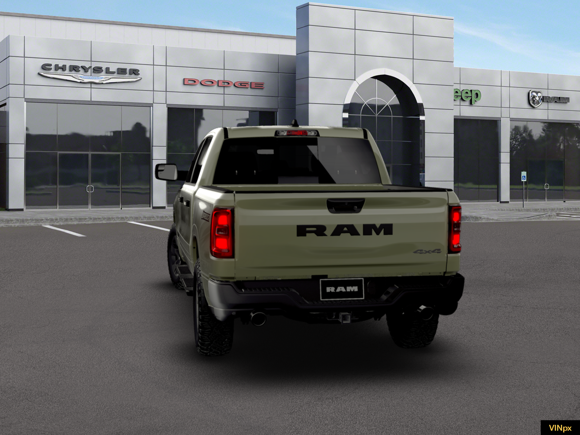 2026 RAM Ram 1500 RAM 1500 WARLOCK CREW CAB 4X4 5'7' BOX
