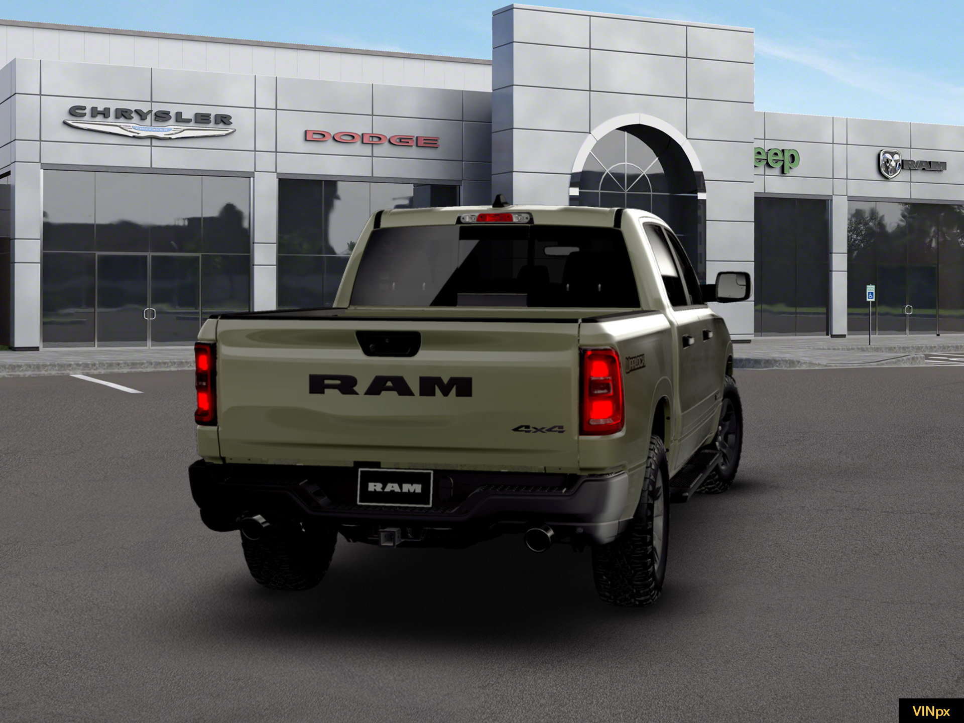 2026 RAM Ram 1500 RAM 1500 WARLOCK CREW CAB 4X4 5'7' BOX