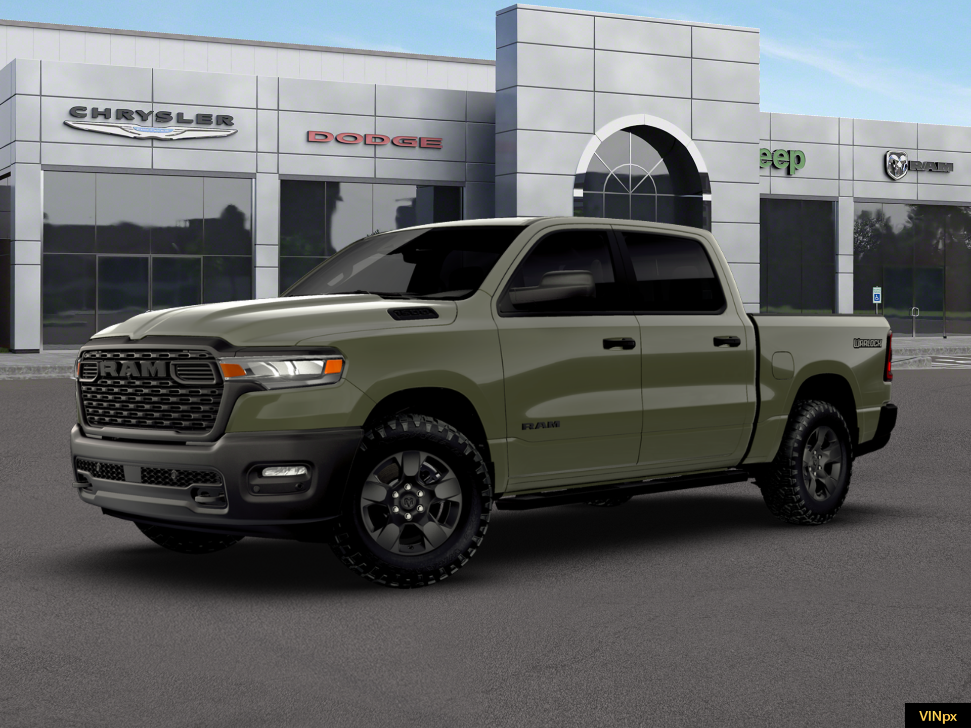 2026 RAM Ram 1500 RAM 1500 WARLOCK CREW CAB 4X4 5'7' BOX