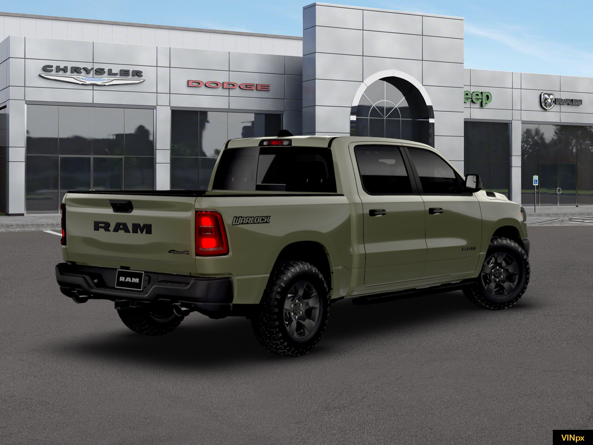 2026 RAM Ram 1500 RAM 1500 WARLOCK CREW CAB 4X4 5'7' BOX