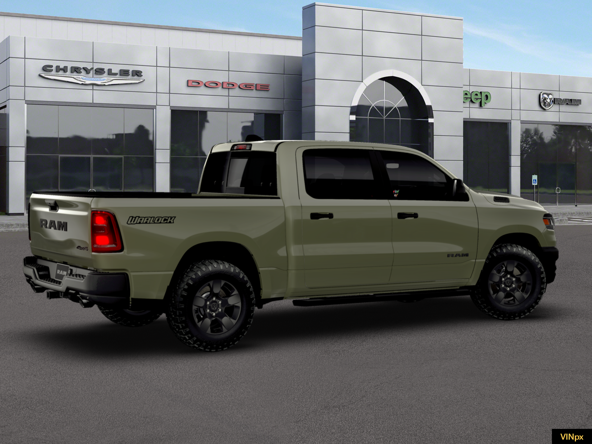 2026 RAM Ram 1500 RAM 1500 WARLOCK CREW CAB 4X4 5'7' BOX