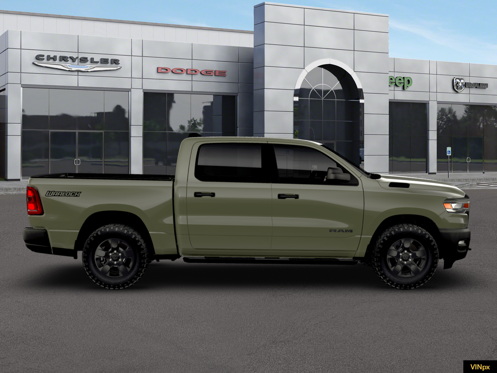 2026 RAM Ram 1500 RAM 1500 WARLOCK CREW CAB 4X4 5'7' BOX