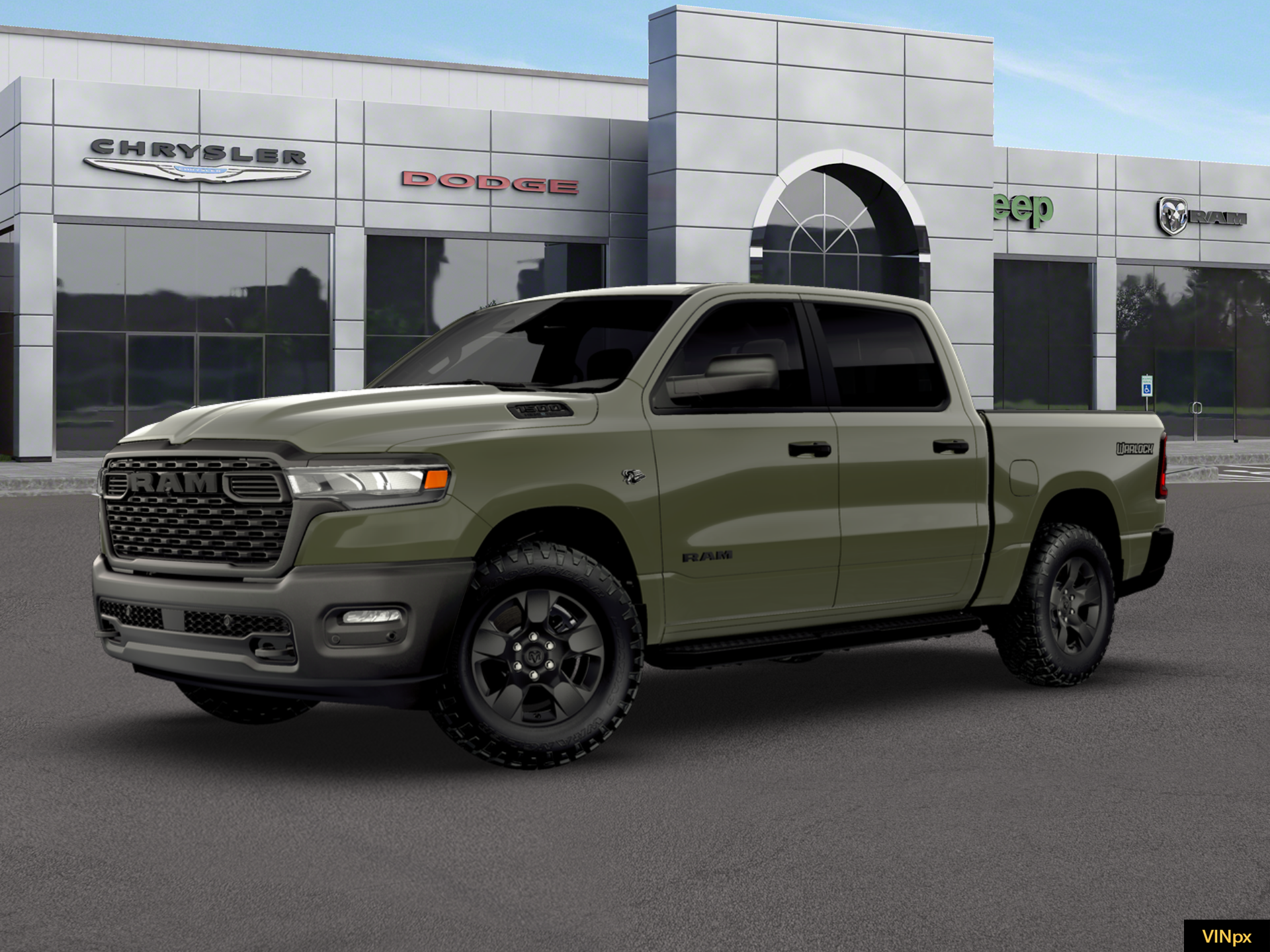 2026 RAM Ram 1500 RAM 1500 WARLOCK CREW CAB 4X4 5'7' BOX