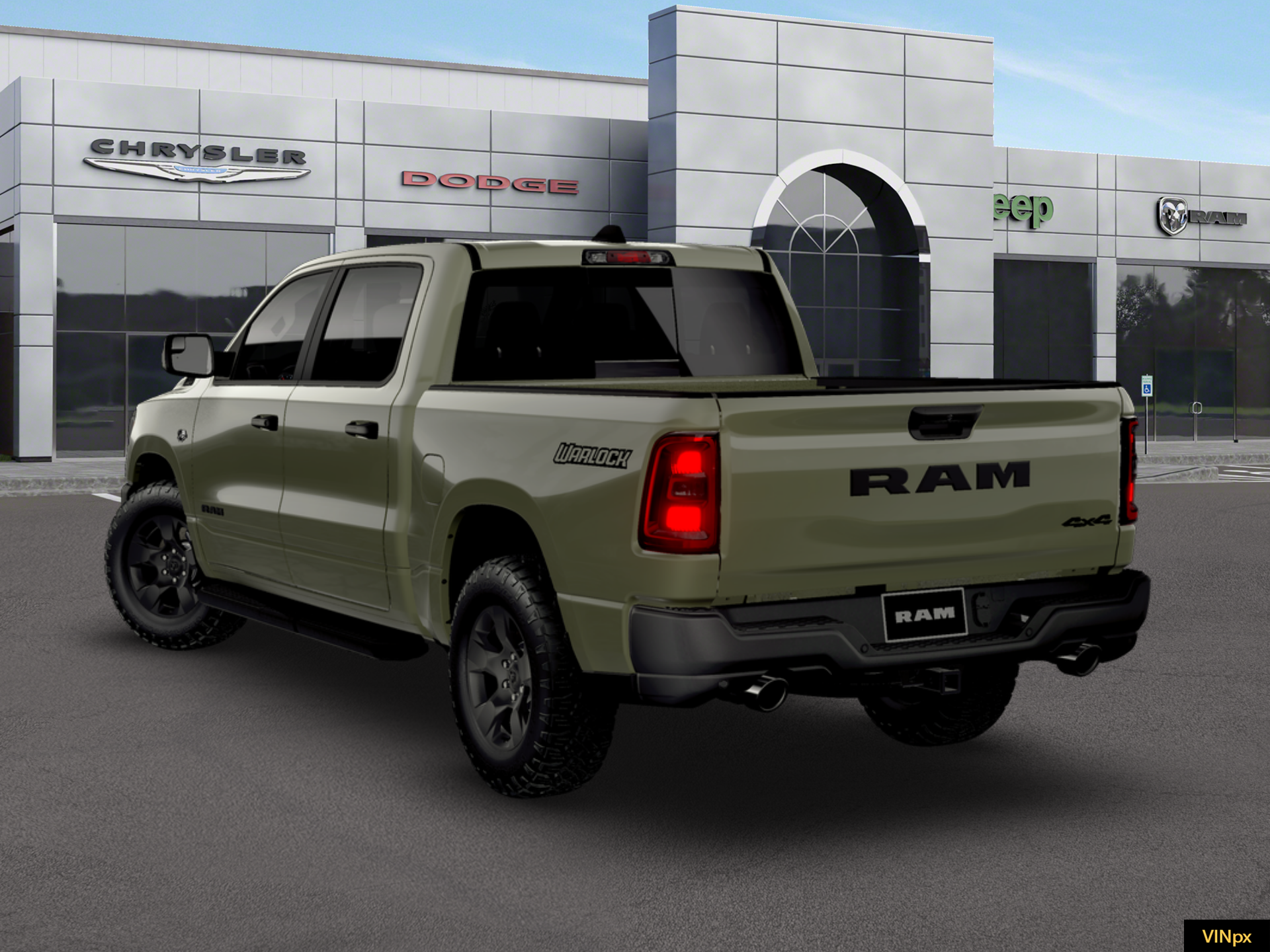 2026 RAM Ram 1500 RAM 1500 WARLOCK CREW CAB 4X4 5'7' BOX