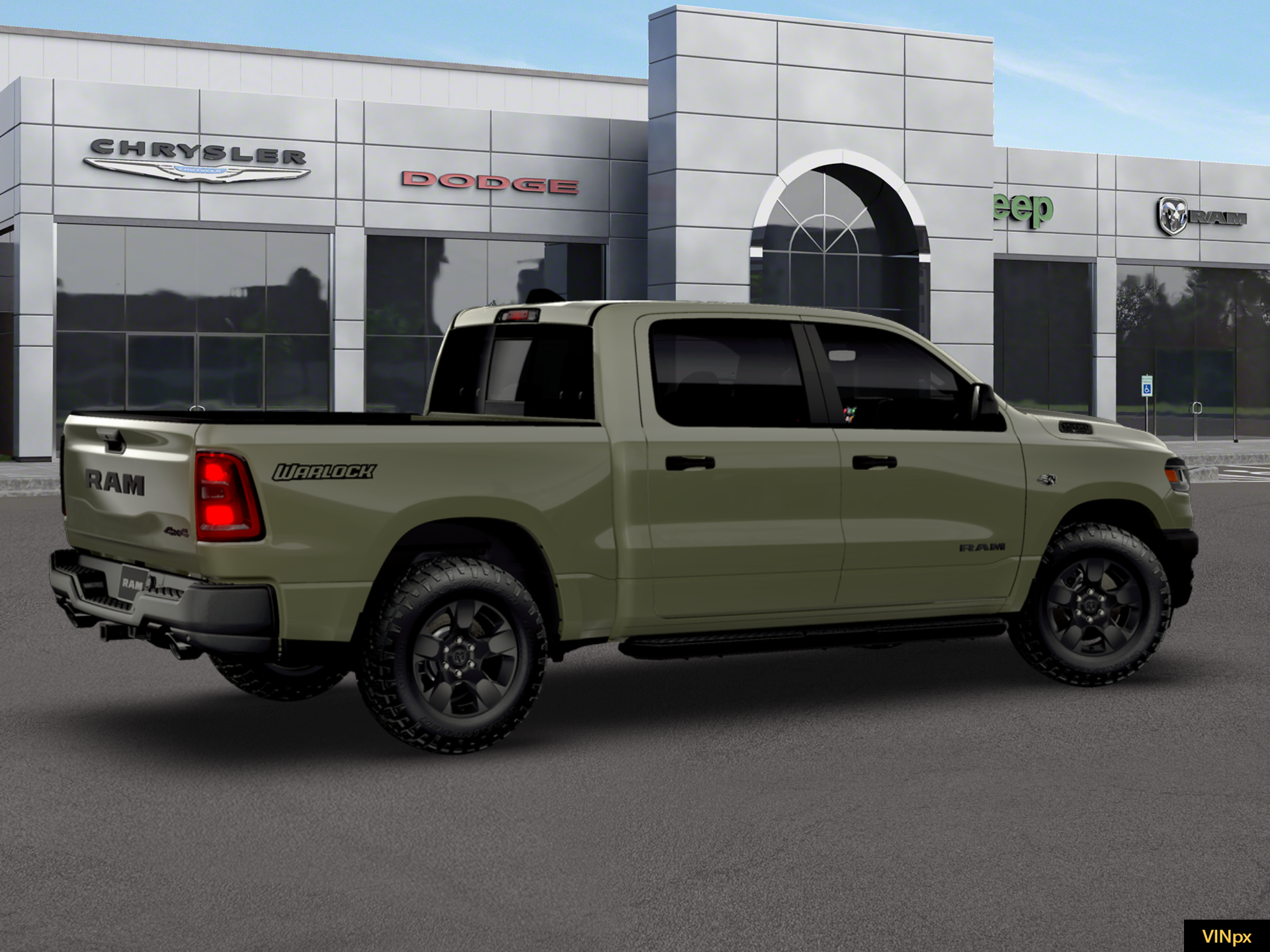 2026 RAM Ram 1500 RAM 1500 WARLOCK CREW CAB 4X4 5'7' BOX