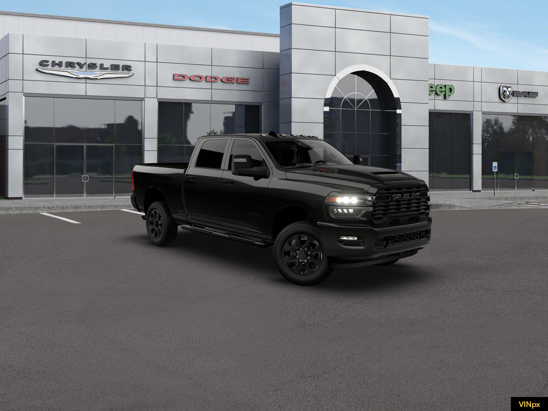 2026 RAM Ram 2500 RAM 2500 BLACK EXPRESS CREW CAB 4X4 6'4' BOX