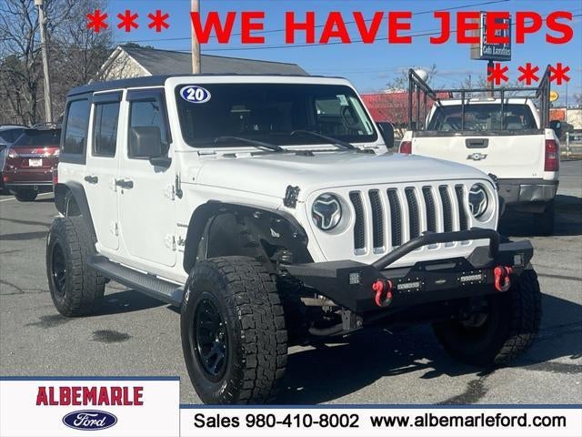 2020 Jeep Wrangler Unlimited Sahara 4x4