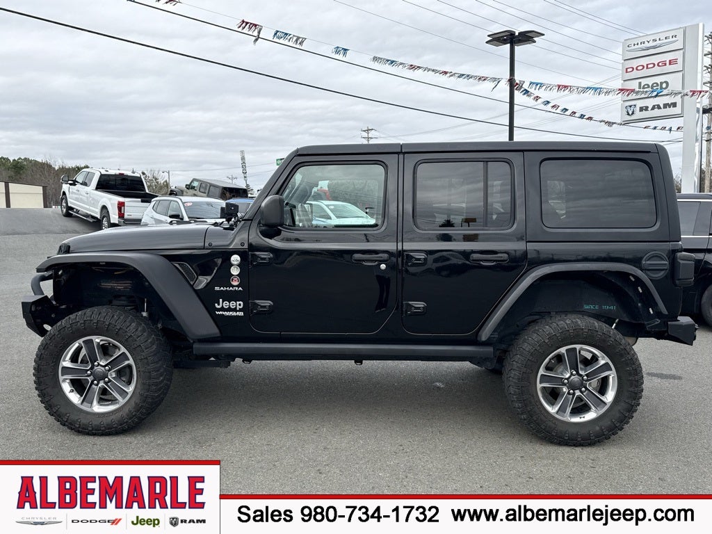 2019 Jeep Wrangler Unlimited Sahara 4x4