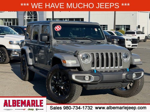2023 Jeep Wrangler 4xe Sahara 4x4
