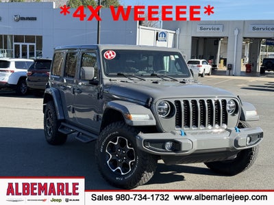 2022 Jeep Wrangler 4xe Unlimited High Altitude 4x4