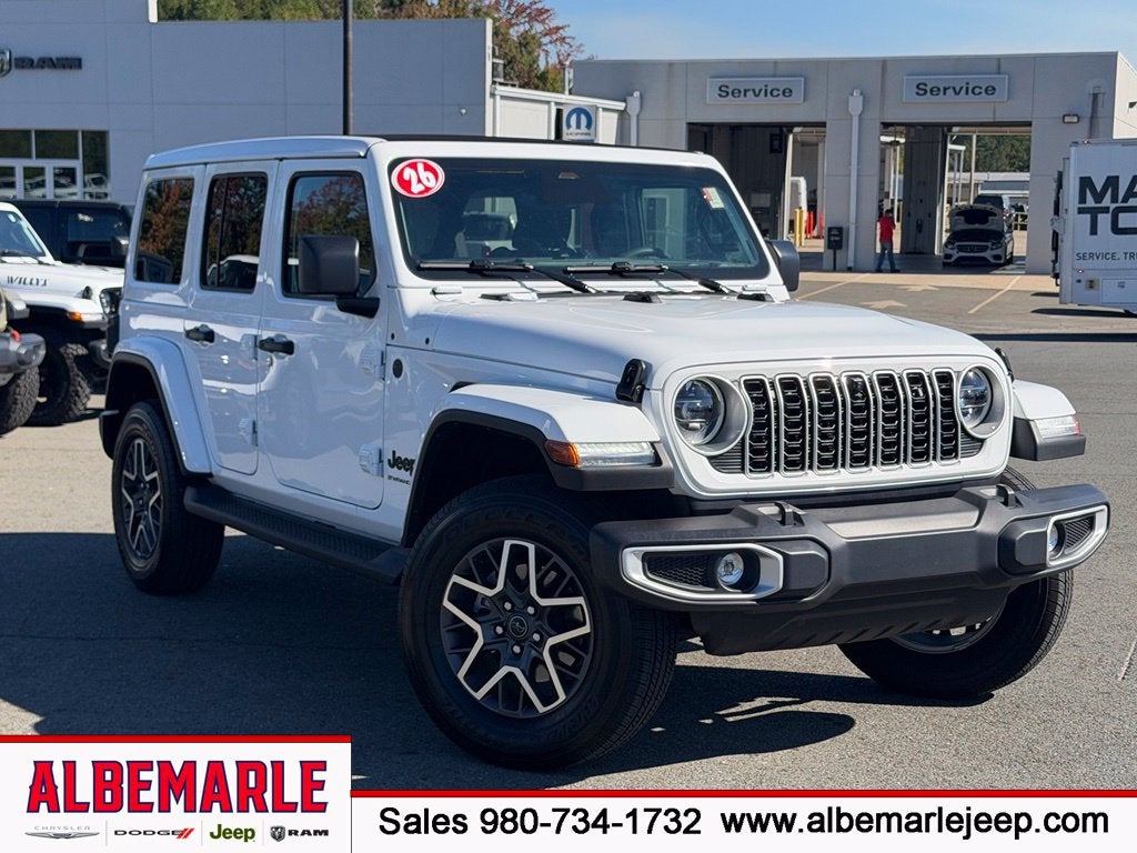 2026 Jeep Wrangler 4-Door Sahara 4x4