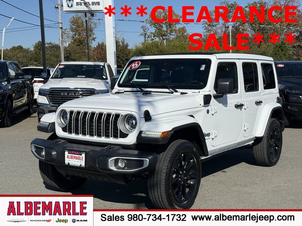 2025 Jeep Wrangler 4xe Sahara 4xe