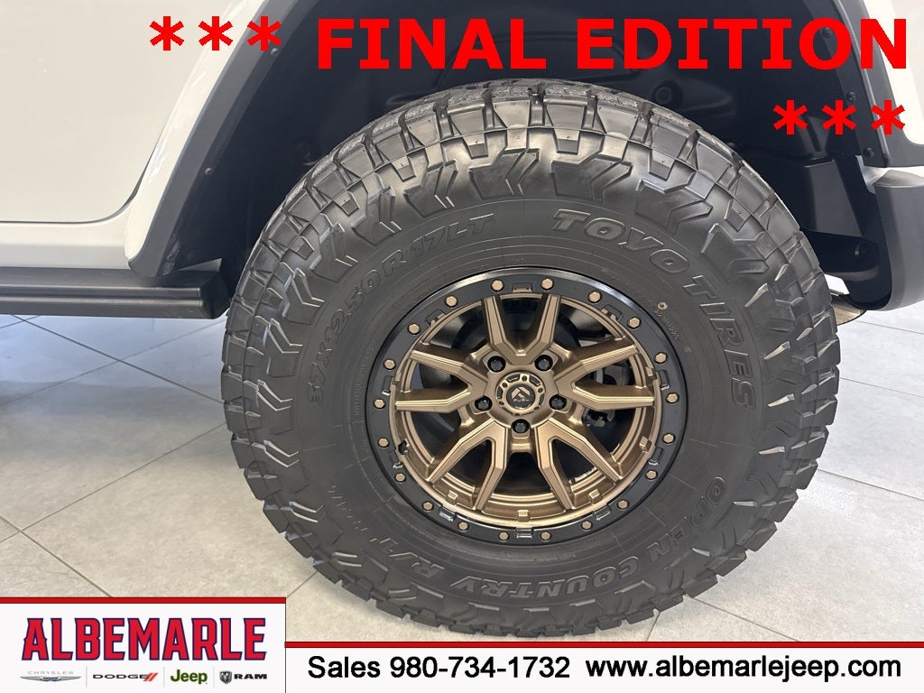 2025 Jeep Wrangler 4-Door Rubicon 392 Final Edition 4x4