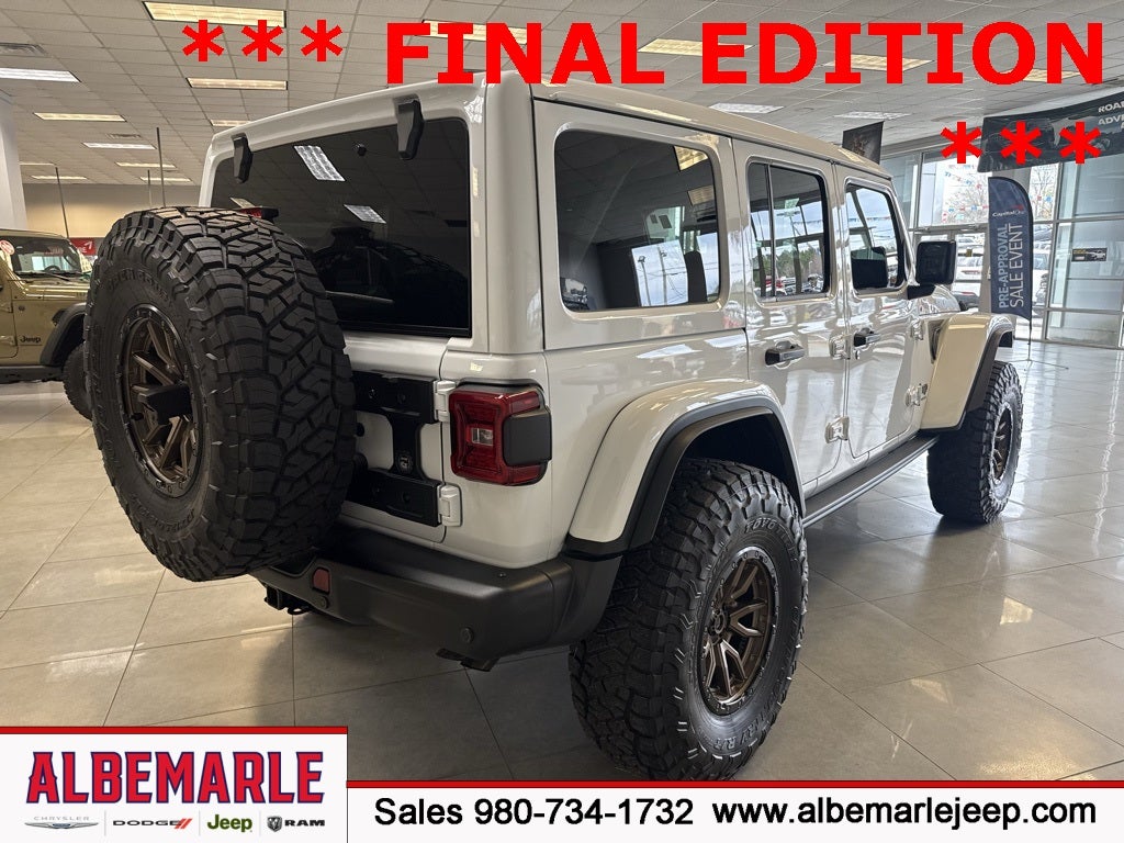 2025 Jeep Wrangler 4-Door Rubicon 392 Final Edition 4x4