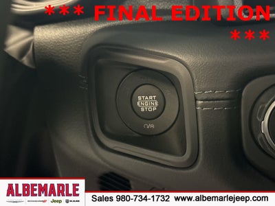2025 Jeep Wrangler 4-Door Rubicon 392 Final Edition 4x4