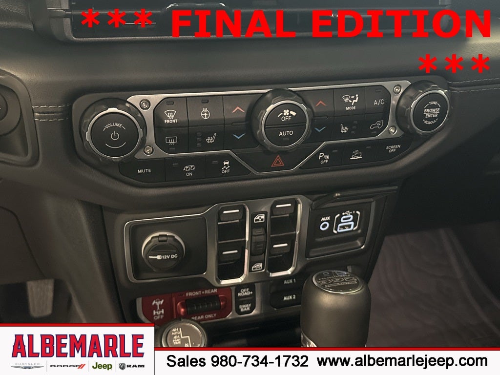 2025 Jeep Wrangler 4-Door Rubicon 392 Final Edition 4x4