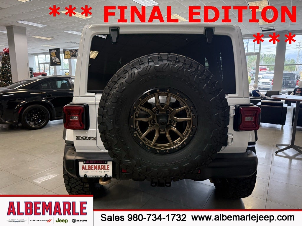 2025 Jeep Wrangler 4-Door Rubicon 392 Final Edition 4x4
