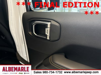 2025 Jeep Wrangler 4-Door Rubicon 392 Final Edition 4x4