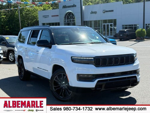 2024 Jeep Grand Wagoneer L Series III Obsidian 4x4