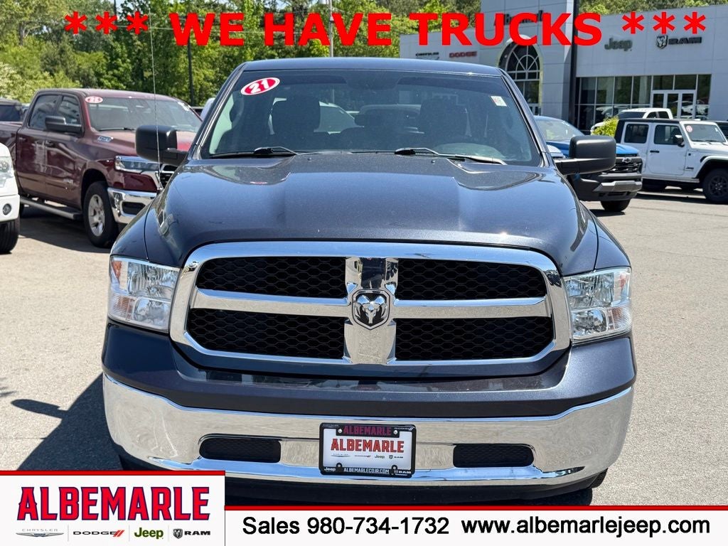 2021 RAM 1500 Classic SLT Crew Cab 4x4 5'7' Box
