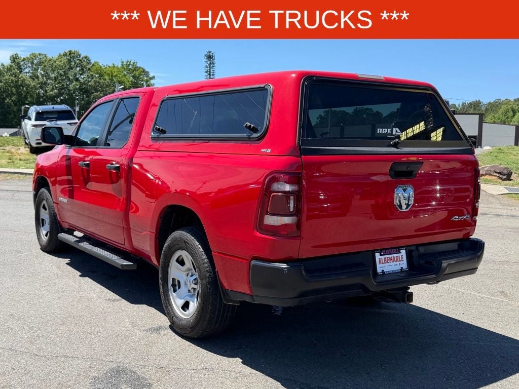 2021 RAM 1500 Tradesman Quad Cab 4x4 6'4' Box