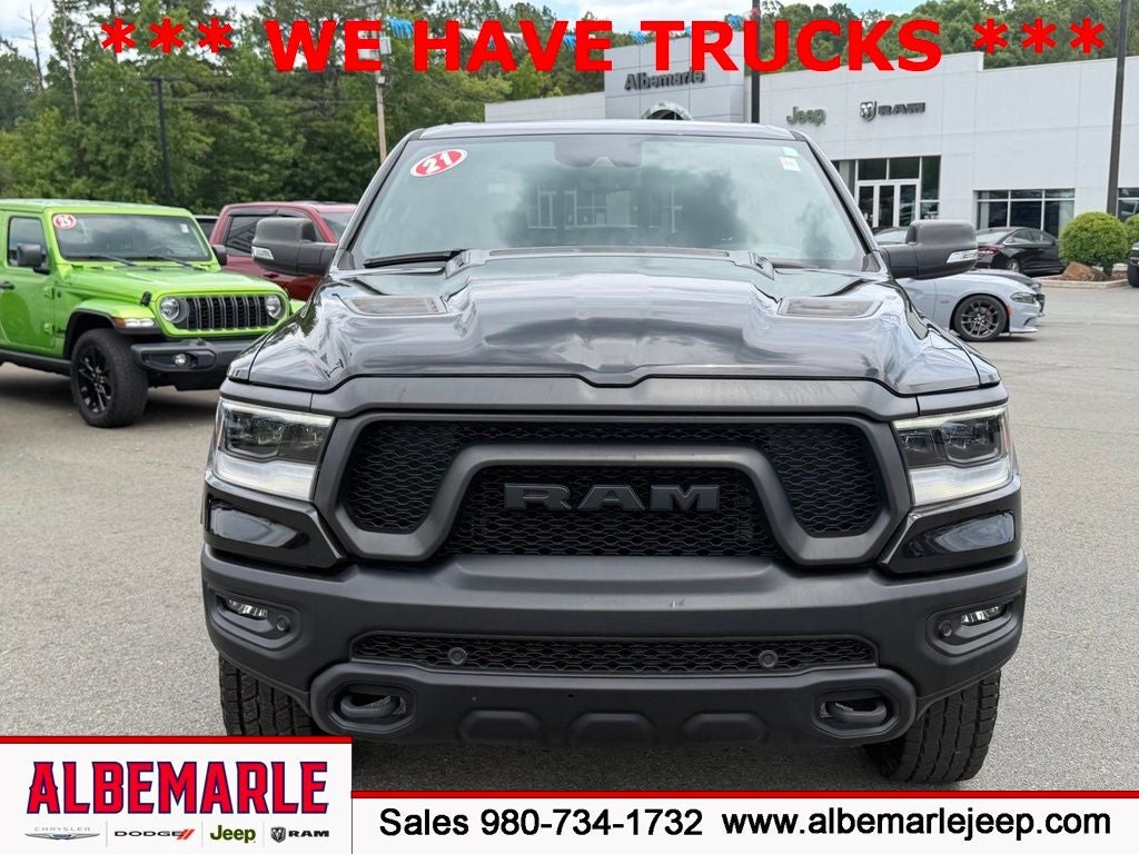 2021 RAM 1500 Rebel Crew Cab 4x4 5'7' Box