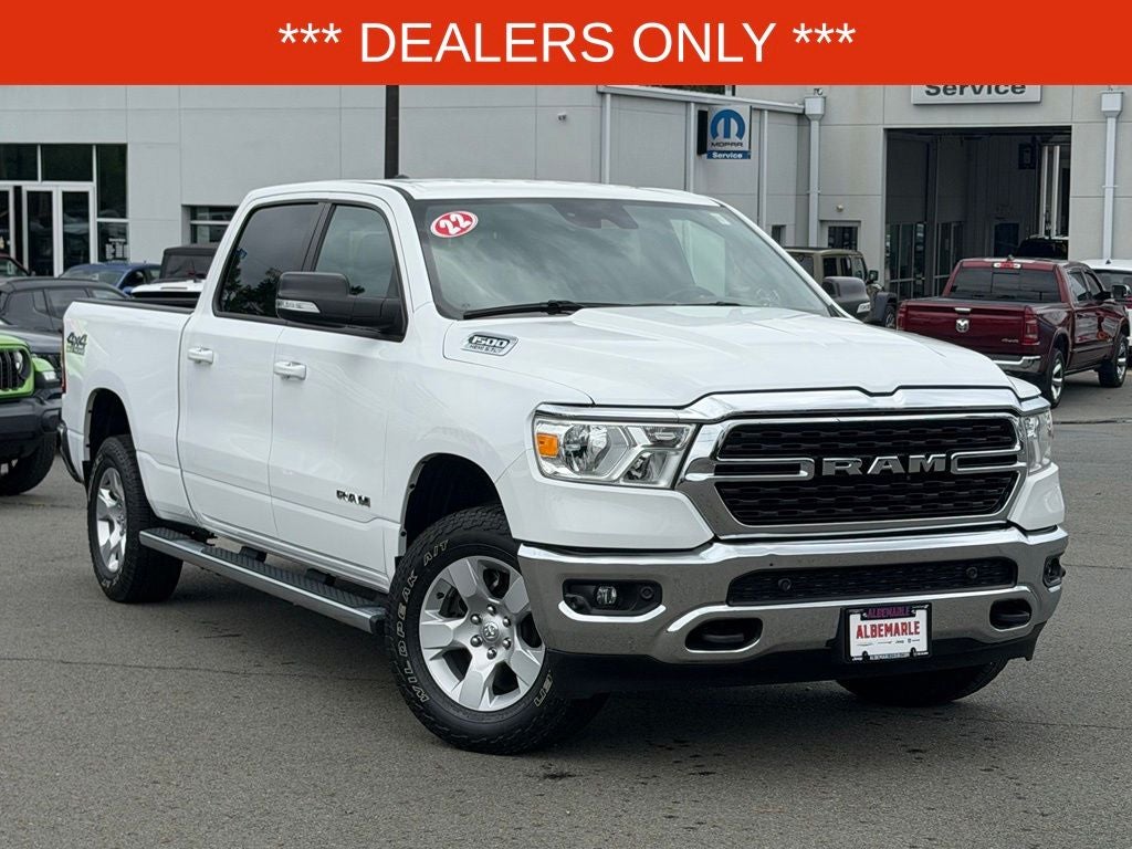 2022 RAM 1500 Big Horn Crew Cab 4x4 6'4' Box