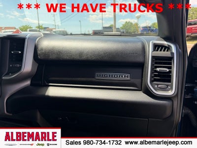 2024 RAM 2500 Big Horn Crew Cab 4x4 6'4' Box