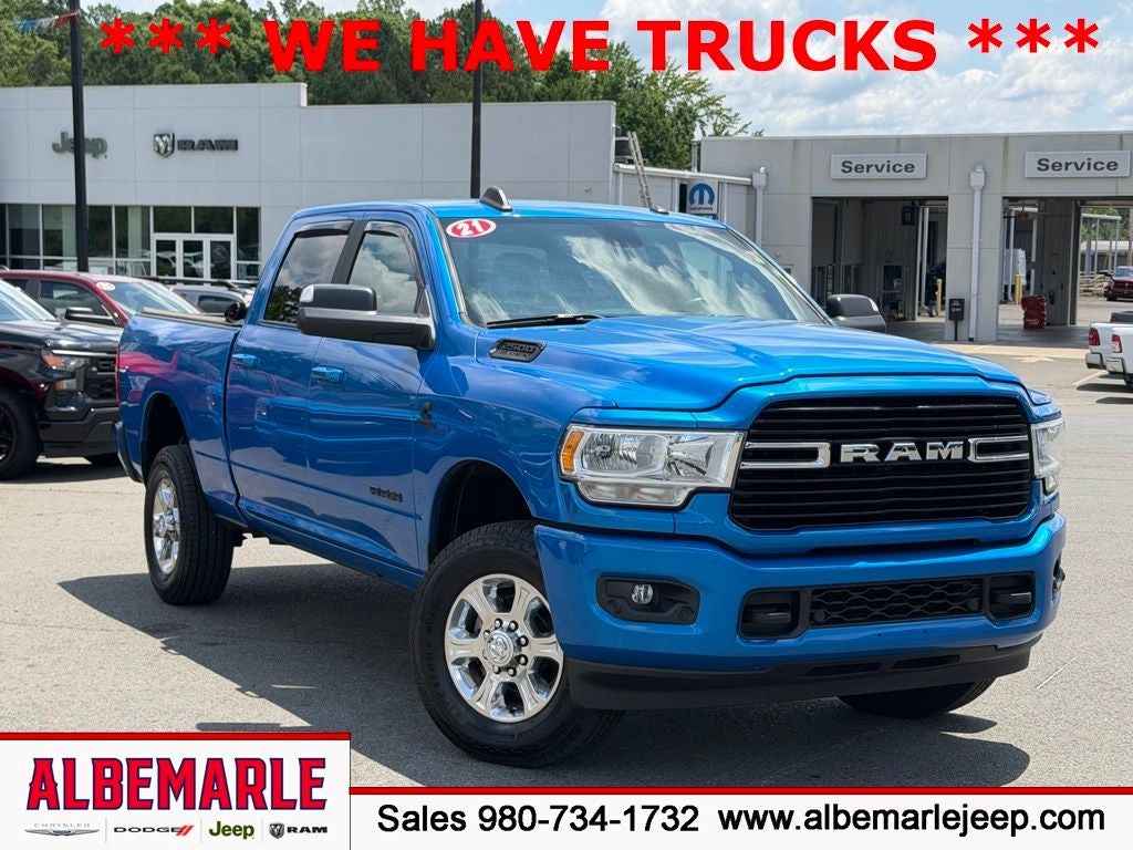 2021 RAM 2500 Big Horn Crew Cab 4x4 6'4' Box