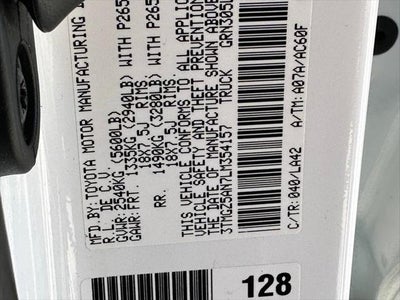 2020 Toyota Tacoma Limited