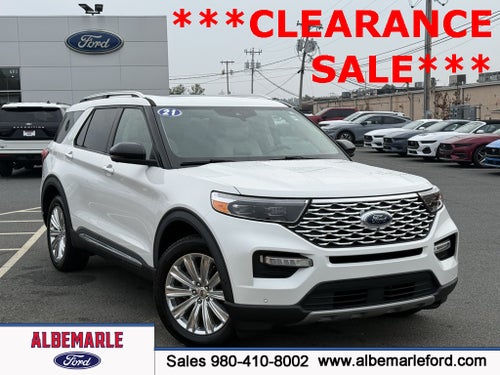 2021 Ford Explorer Platinum