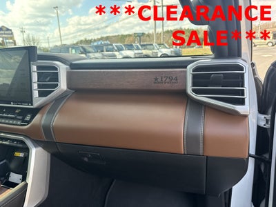 2022 Toyota Tundra Hybrid 1794 Edition