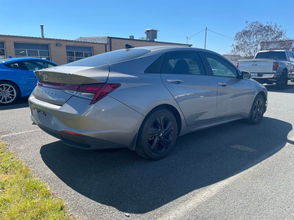 2023 Hyundai Elantra Hybrid Blue