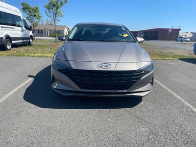2023 Hyundai Elantra Hybrid Blue