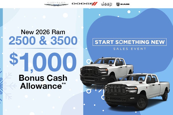 NEW 2026 Ram 2500 & 3500